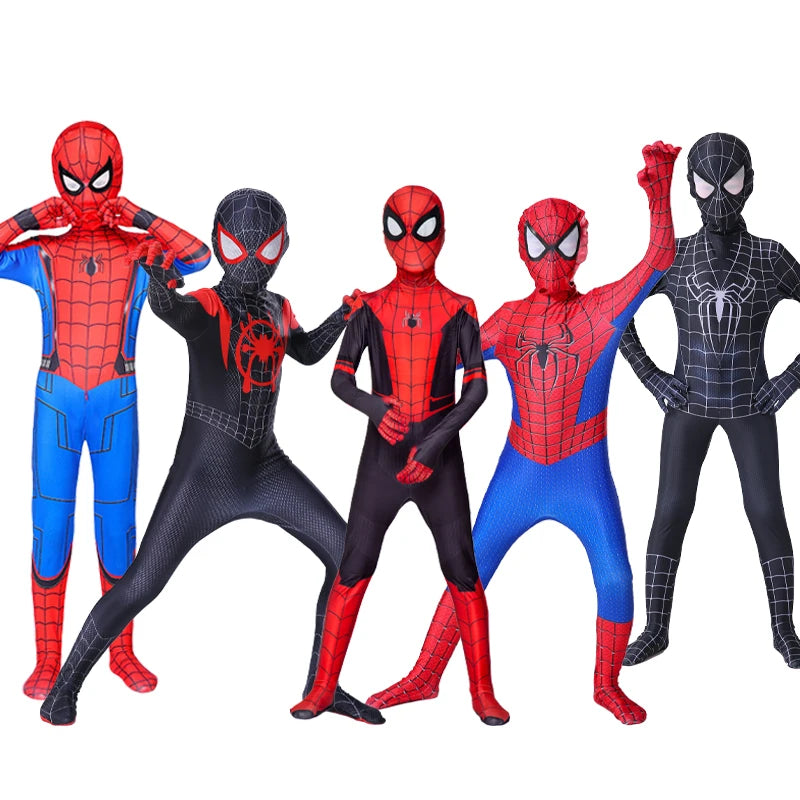 Kids Spider-Man Costume โ Miles Morales Superhero Outfit