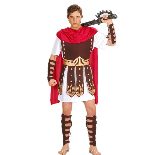 Men’s Roman Warrior Costume – Gladiator & Julius Caesar Outfit