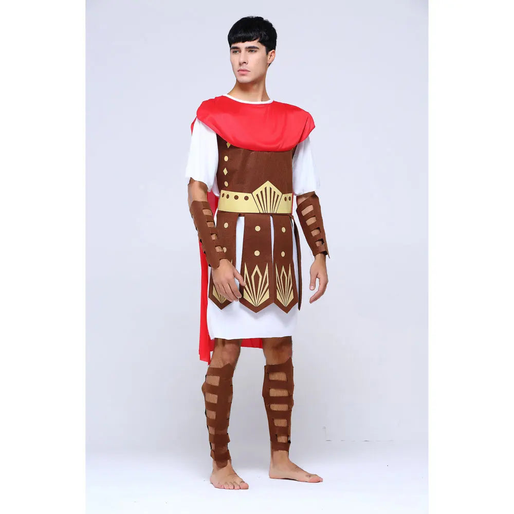 Men’s Roman Warrior Costume – Gladiator & Julius Caesar Outfit