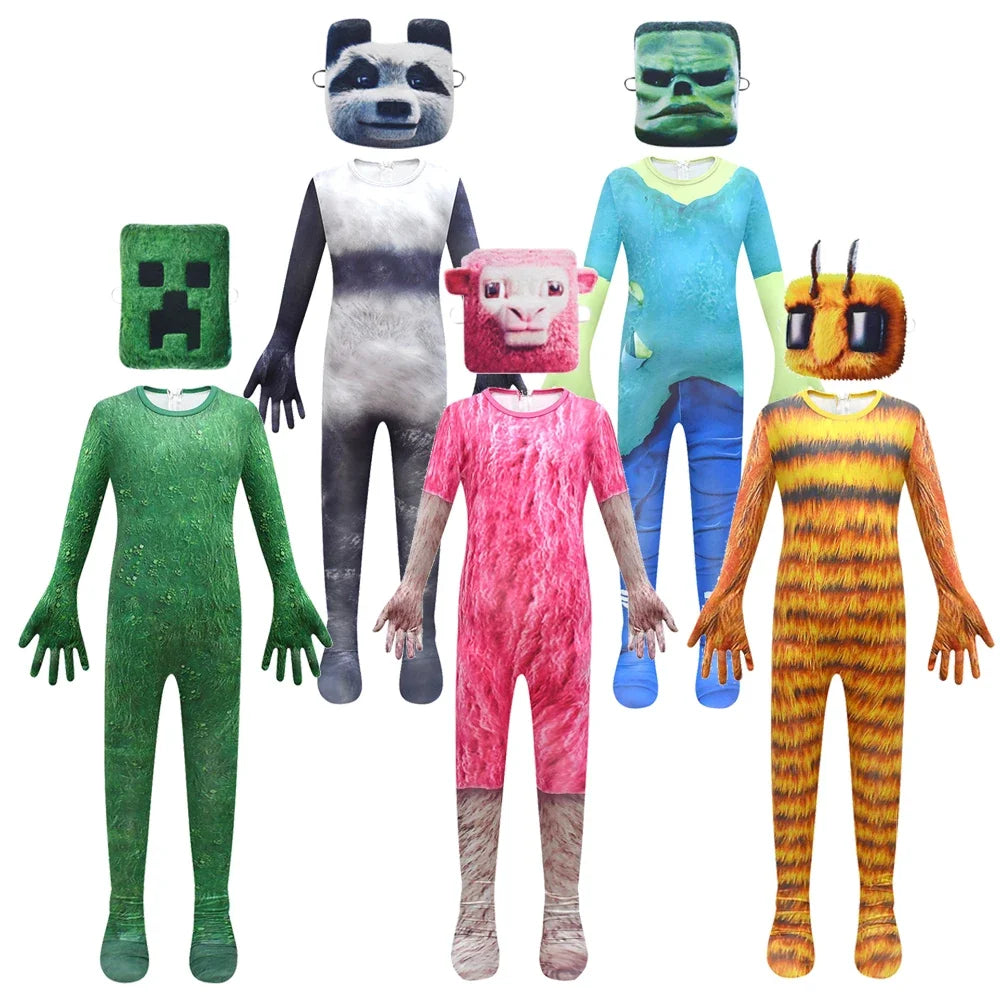 Kids’ Halloween Cosplay – Chicken, Jockey, Bee & Sheep Costume