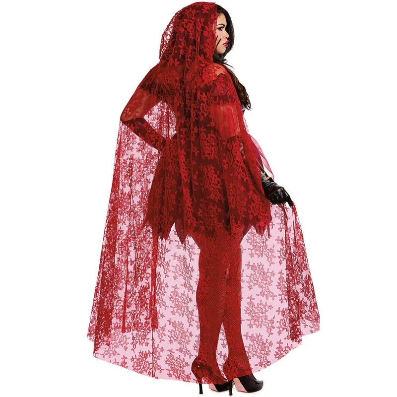 Women’s Little Red Riding Hood Costume – Dress & Cape